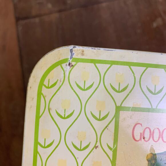 Cheinco Thermo-Shield Good Housekeeping‎ Aug 1920 metal enamel hot pad trivet - Picture 3 of 5